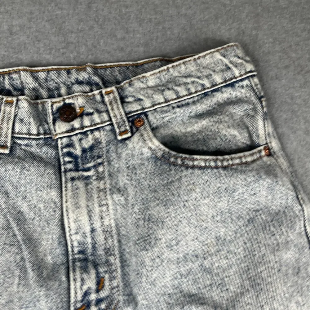 Vintage Levis Jeans 550 XX Stone Wash Made In USA Mens 32x32